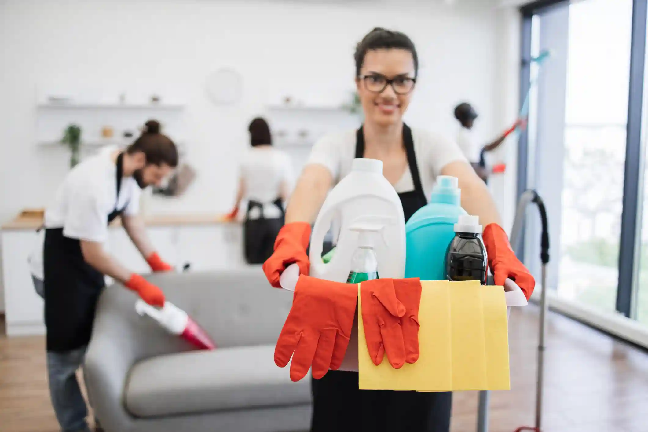 How Disinfecting Cleaning Enhances Workplace Productivity in Wolcott, CT